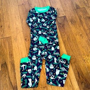Hanna Andersson Kids Long John Holiday Star Wars PJs - Size 8 / 130cm